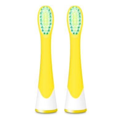 Lebond Toothbrush Heads Kids Silicone Yellow 2 pcs
